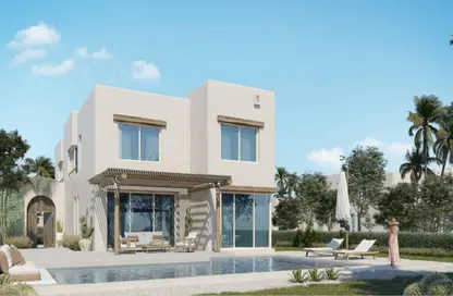 Chalet - 3 Bedrooms - 4 Bathrooms for sale in Hacienda Heneish - Qesm Marsa Matrouh - North Coast