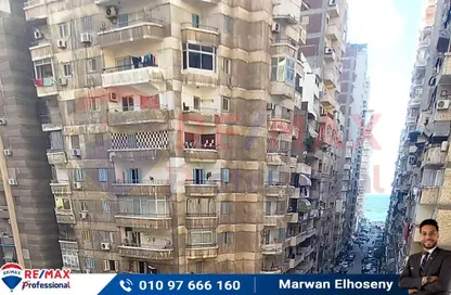 Apartment - 2 Bedrooms - 1 Bathroom for sale in Gamal Abdel Nasser Road - El Asafra Bahary - Asafra - Hay Than El Montazah - Alexandria