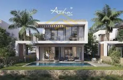 Chalet - 3 Bedrooms - 2 Bathrooms for sale in Azha North - Ras Al Hekma - North Coast