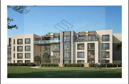 Apartment - 1 Bedroom - 2 Bathrooms for sale in Garden Lakes - 6 October Compounds - 6 October City - Giza