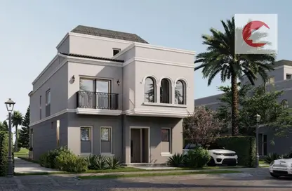 Villa - 3 Bedrooms - 4 Bathrooms for sale in Garden Lakes - 6 October Compounds - 6 October City - Giza