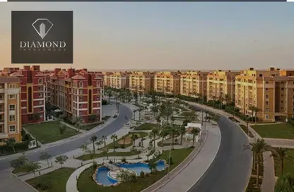 Apartment - 2 Bedrooms - 1 Bathroom for sale in Degla Palms - Al Wahat Road - 6 October City - Giza