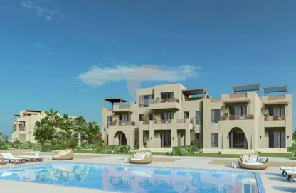 Duplex - 2 Bedrooms - 2 Bathrooms for sale in Shedwan Resort - Al Gouna - Hurghada - Red Sea