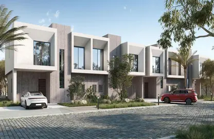 Townhouse - 5 Bedrooms - 6 Bathrooms for sale in Solana - New Zayed City - Sheikh Zayed City - Giza