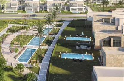 Twin House - 4 Bedrooms - 4 Bathrooms for sale in Al Karma Gates - New Zayed City - Sheikh Zayed City - Giza