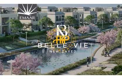 Townhouse - 4 Bedrooms - 4 Bathrooms for sale in Belle Vie - New Zayed City - Sheikh Zayed City - Giza