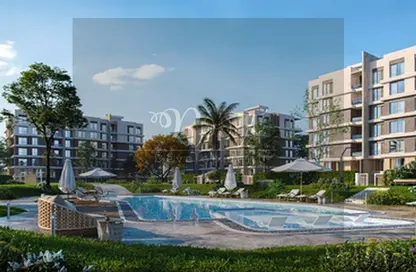 Apartment - 1 Bedroom - 1 Bathroom for sale in Garden Lakes - 6 October Compounds - 6 October City - Giza