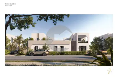 Twin House - 4 Bedrooms - 2 Bathrooms for sale in O West - 6 October Compounds - 6 October City - Giza