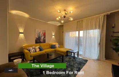 Apartment - 1 Bathroom for rent in The Village - South Investors Area - New Cairo City - Cairo