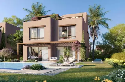 Townhouse - 4 Bedrooms - 3 Bathrooms for sale in Hacienda Bay - Sidi Abdel Rahman - North Coast