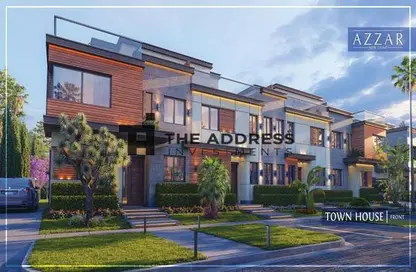 Townhouse - 5 Bedrooms - 4 Bathrooms for sale in Azzar - 5th Settlement Compounds - The 5th Settlement - New Cairo City - Cairo