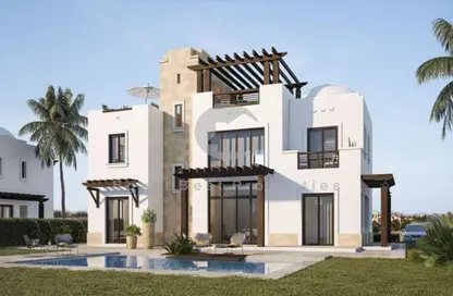 Duplex - 3 Bedrooms - 4 Bathrooms for sale in Shedwan Resort - Al Gouna - Hurghada - Red Sea