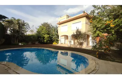 Villa - 4 Bedrooms - 4 Bathrooms for rent in Al Jazeera - 5th Settlement Compounds - The 5th Settlement - New Cairo City - Cairo