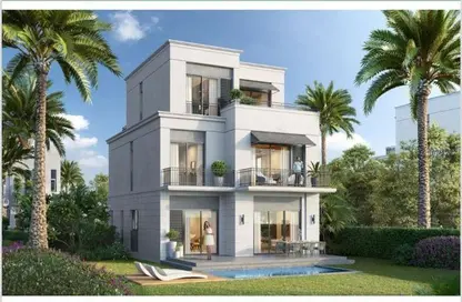 Villa - 6 Bedrooms - 6 Bathrooms for sale in Belle Vie - New Zayed City - Sheikh Zayed City - Giza