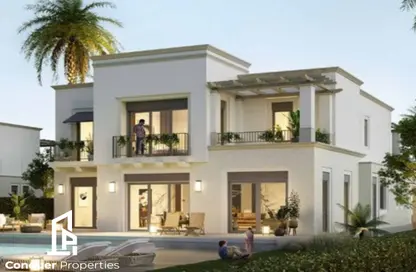 Villa - 7+ Bedrooms - 6 Bathrooms for sale in Belle Vie - New Zayed City - Sheikh Zayed City - Giza