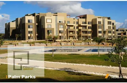 Apartment - 2 Bedrooms - 2 Bathrooms for sale in Palm Parks   Palm Hills - South Dahshur Link - 6 October City - Giza