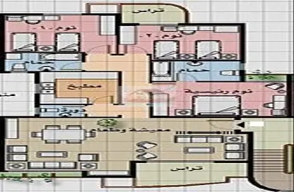 شقة - 3 غرف نوم - 3 حمامات للايجار في الرحاب - مدينة القاهرة الجديدة - القاهرة