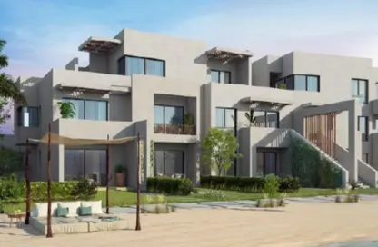 Duplex - 3 Bedrooms - 3 Bathrooms for sale in Fanadir Marina - Al Gouna - Hurghada - Red Sea