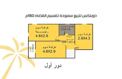 Duplex - 3 Bedrooms - 2 Bathrooms for sale in Victor Ammanuel Square - Smouha - Hay Sharq - Alexandria