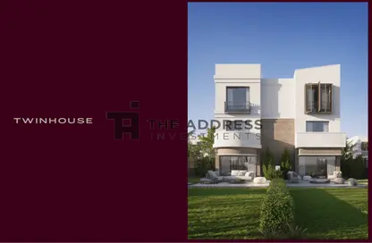 Twin House - 4 Bedrooms - 4 Bathrooms for sale in Aliva - Mostakbal City Compounds - Mostakbal City - Future City - Cairo