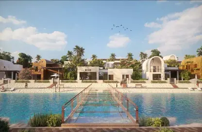 Chalet - 3 Bedrooms - 3 Bathrooms for sale in Shedwan Resort - Al Gouna - Hurghada - Red Sea