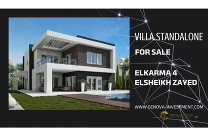 Villa - 6 Bedrooms - 4 Bathrooms for sale in Al Karma 4 - Sheikh Zayed Compounds - Sheikh Zayed City - Giza