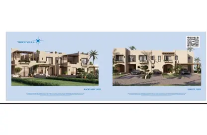 Townhouse - 3 Bedrooms - 4 Bathrooms for sale in Sa'ada Sahel - Qesm Ad Dabaah - North Coast