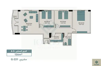 Apartment - 3 Bedrooms - 1 Bathroom for sale in Bait Alwatan - The 5th Settlement - New Cairo City - Cairo