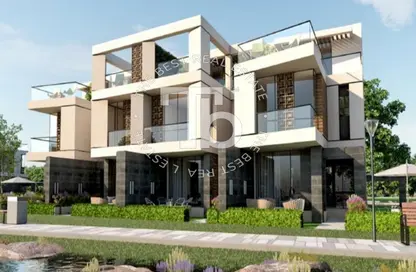 Townhouse - 4 Bedrooms - 5 Bathrooms for sale in West Golf - El Katameya Compounds - El Katameya - New Cairo City - Cairo