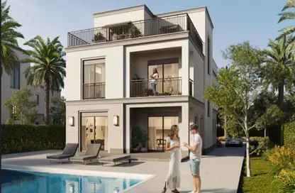 Villa - 4 Bedrooms - 4 Bathrooms for sale in Belle Vie - New Zayed City - Sheikh Zayed City - Giza