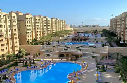 Chalet - 1 Bedroom - 1 Bathroom for sale in Aqua View Resort - Al Alamein - North Coast