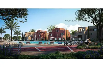 Townhouse - 3 Bedrooms - 3 Bathrooms for sale in Makadi Orascom Resort - Makadi - Hurghada - Red Sea