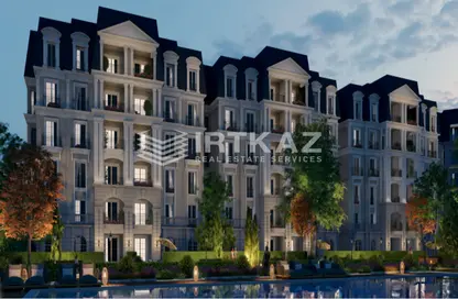 Apartment - 2 Bedrooms - 2 Bathrooms for sale in Nile Boulevard - New Cairo City - Cairo