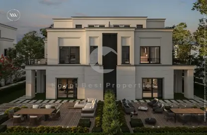 Twin House - 4 Bedrooms - 4 Bathrooms for sale in Vye Sodic - New Zayed City - Sheikh Zayed City - Giza