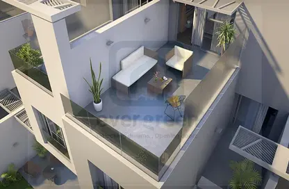 Penthouse - 4 Bedrooms - 4 Bathrooms for sale in Ivoire - Sheikh Zayed City - Giza