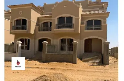 Twin House - 4 Bedrooms - 4 Bathrooms for sale in Al Patio 1 - North Investors Area - New Cairo City - Cairo