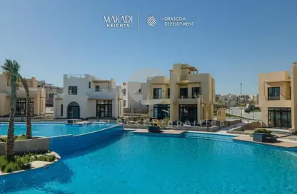 Chalet - 2 Bedrooms - 2 Bathrooms for sale in Mangroovy Residence - Al Gouna - Hurghada - Red Sea