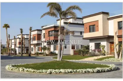 Twin House - 5 Bedrooms - 4 Bathrooms for sale in Azzar 2 - 5th Settlement Compounds - The 5th Settlement - New Cairo City - Cairo