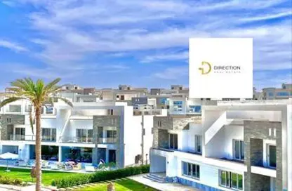 Chalet - 3 Bedrooms - 3 Bathrooms for sale in Sea View - Ras Al Hekma - North Coast