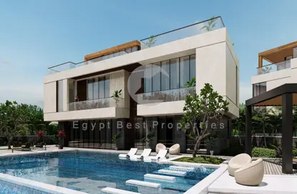 Villa - 5 Bedrooms - 5 Bathrooms for sale in The brooks - El Katameya Compounds - El Katameya - New Cairo City - Cairo