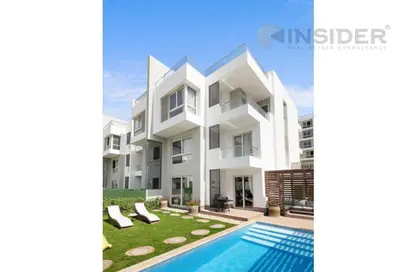 Townhouse - 6 Bedrooms - 6 Bathrooms for sale in Beta Greens - Mostakbal City Compounds - Mostakbal City - Future City - Cairo