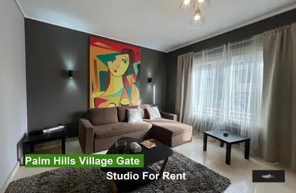 Apartment - 1 Bathroom for rent in Palm Hills Village Gate - South Investors Area - New Cairo City - Cairo