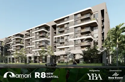 Apartment - 3 Bedrooms - 3 Bathrooms for sale in Qamary - R8 - New Capital City - Cairo