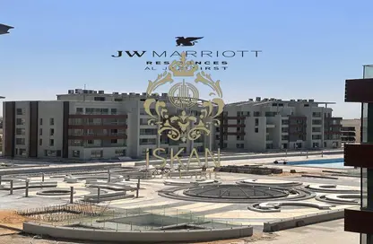 Apartment - 2 Bedrooms - 1 Bathroom for sale in Aljazi Marriott Residences - Mohamed Naguib Axis - North Investors Area - New Cairo City - Cairo