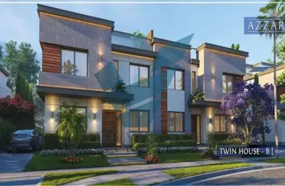 Townhouse - 4 Bedrooms - 4 Bathrooms for sale in Azzar - 5th Settlement Compounds - The 5th Settlement - New Cairo City - Cairo