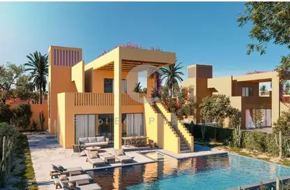 Villa - 4 Bedrooms - 5 Bathrooms for sale in Shedwan Resort - Al Gouna - Hurghada - Red Sea