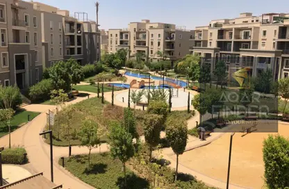 Apartment - 2 Bedrooms - 3 Bathrooms for rent in October Plaza - 6 October Compounds - 6 October City - Giza