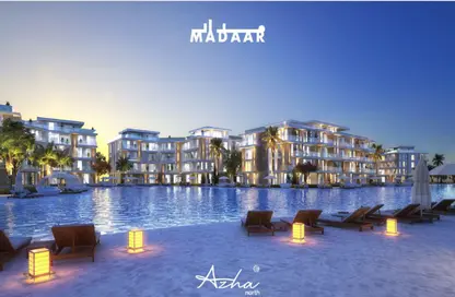 Townhouse - 3 Bedrooms - 5 Bathrooms for sale in Marassi - Sidi Abdel Rahman - North Coast