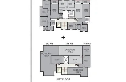 Apartment - 2 Bedrooms - 2 Bathrooms for sale in Isola Centra - El Lotus - New Cairo City - Cairo