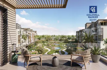 Apartment - 2 Bedrooms - 2 Bathrooms for sale in Garden Lakes - 6 October Compounds - 6 October City - Giza